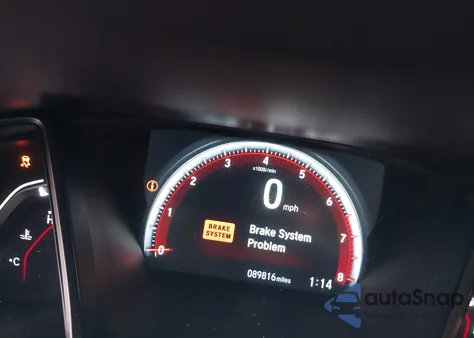 2017 Honda Civic Si из США, поврежденный, VIN 2HGFC3A5XHH754349